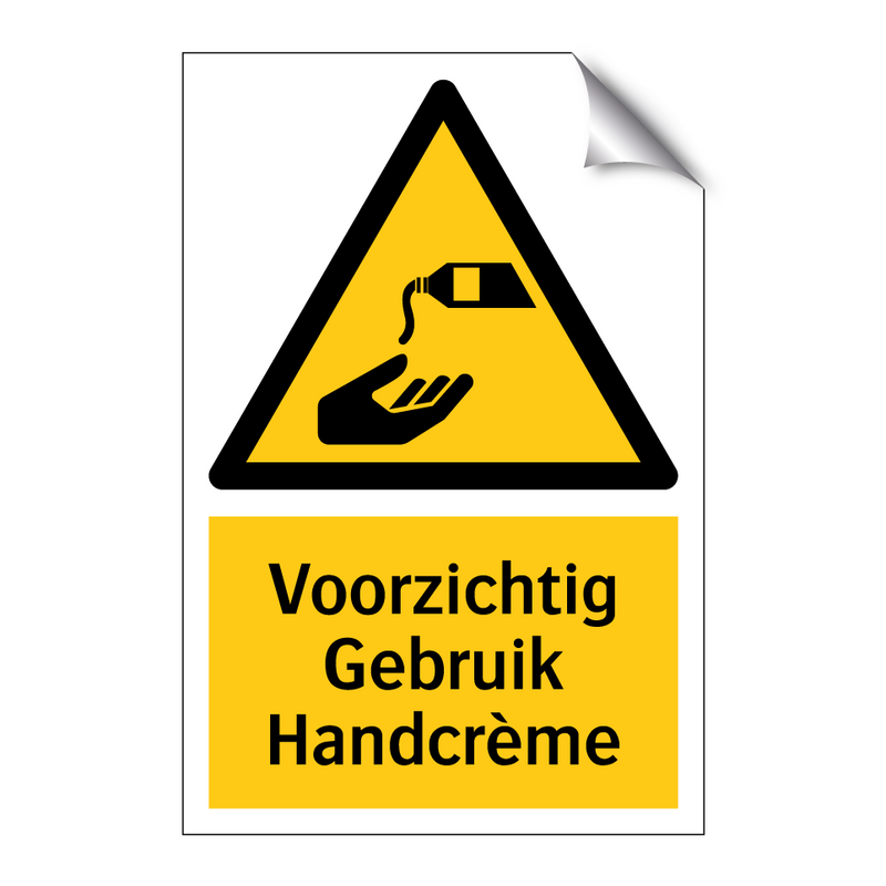 Voorzichtig Gebruik Handcrème