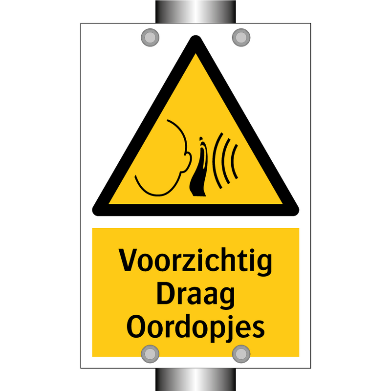 Voorzichtig Draag Oordopjes