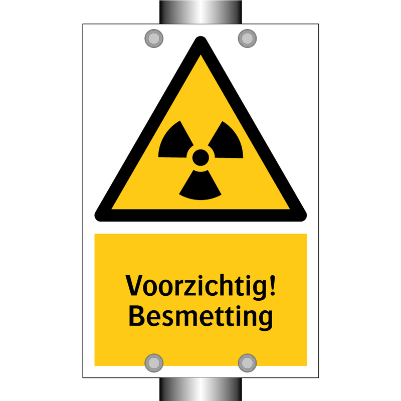 Voorzichtig! Besmetting