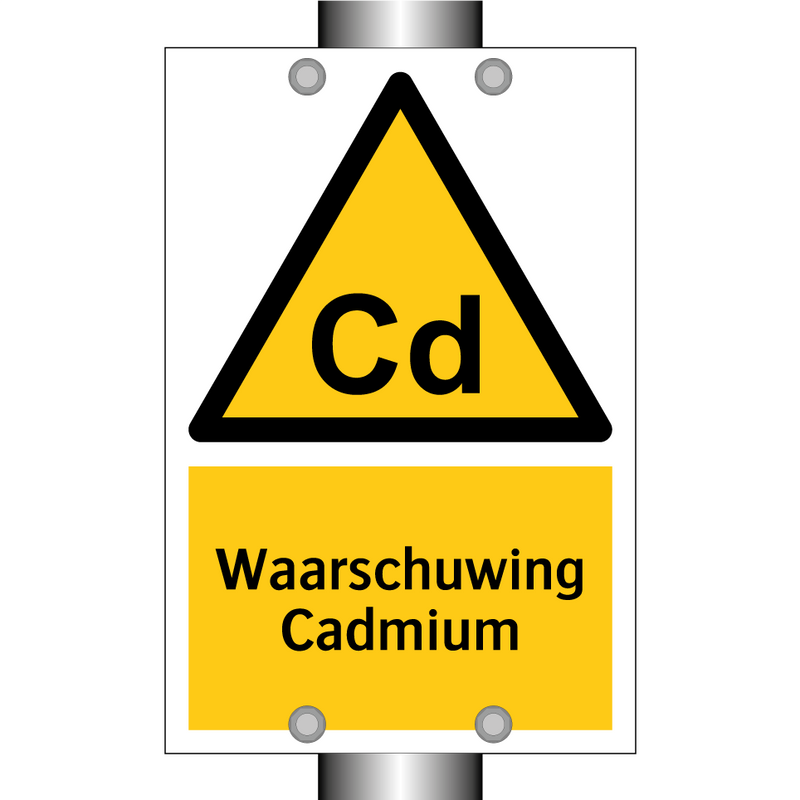 Waarschuwing Cadmium