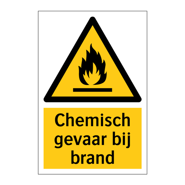 Chemisch gevaar bij brand