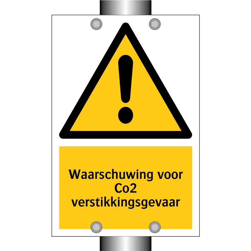 Waarschuwing voor Co2 verstikkingsgevaar