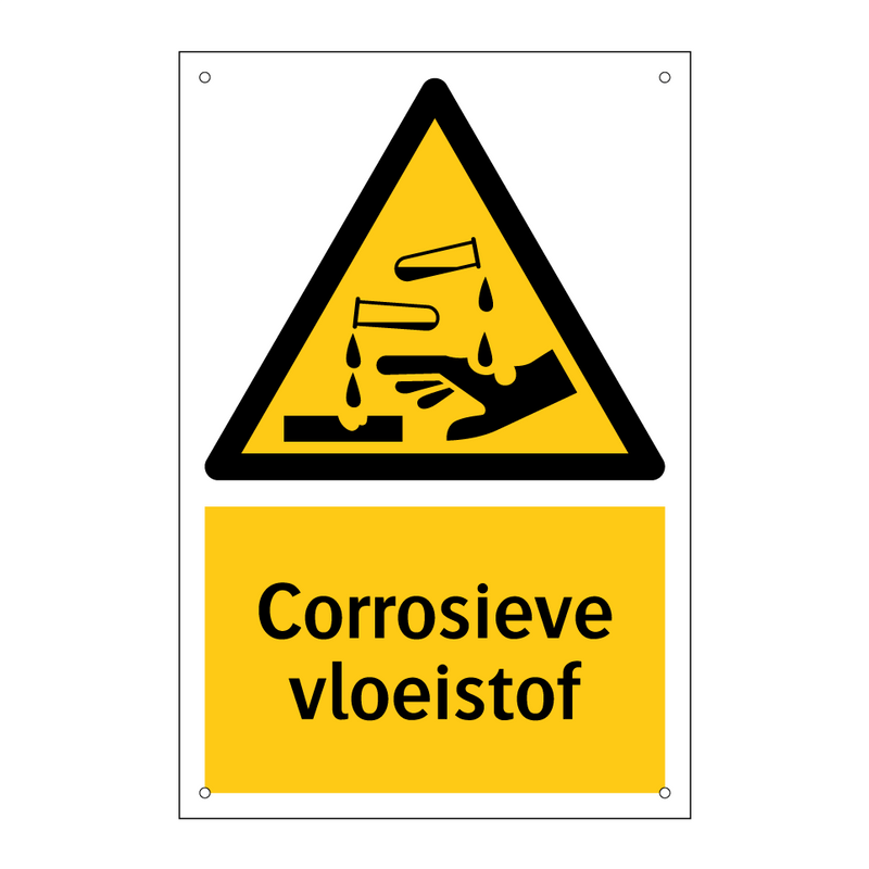 Corrosieve vloeistof