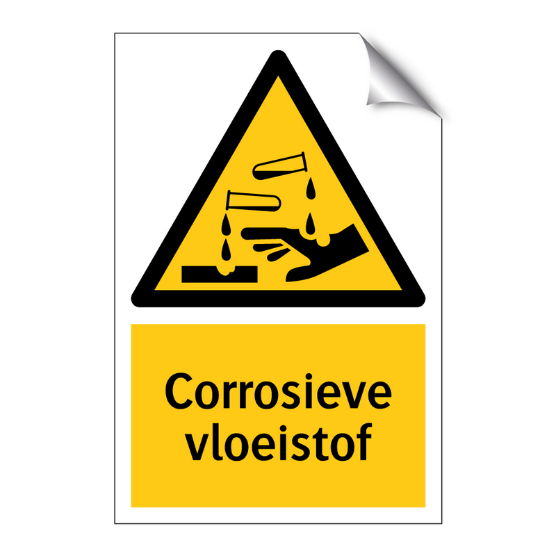 Corrosieve vloeistof