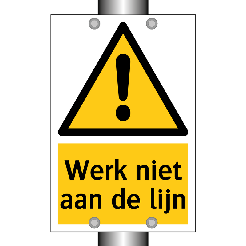 Werk niet aan de lijn