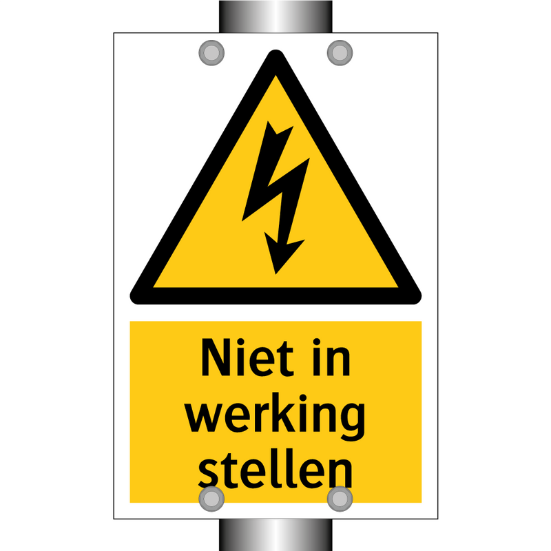 Niet in werking stellen