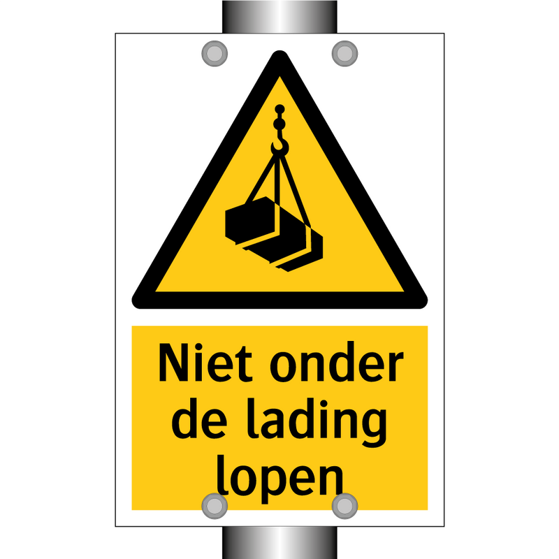 Niet onder de lading lopen