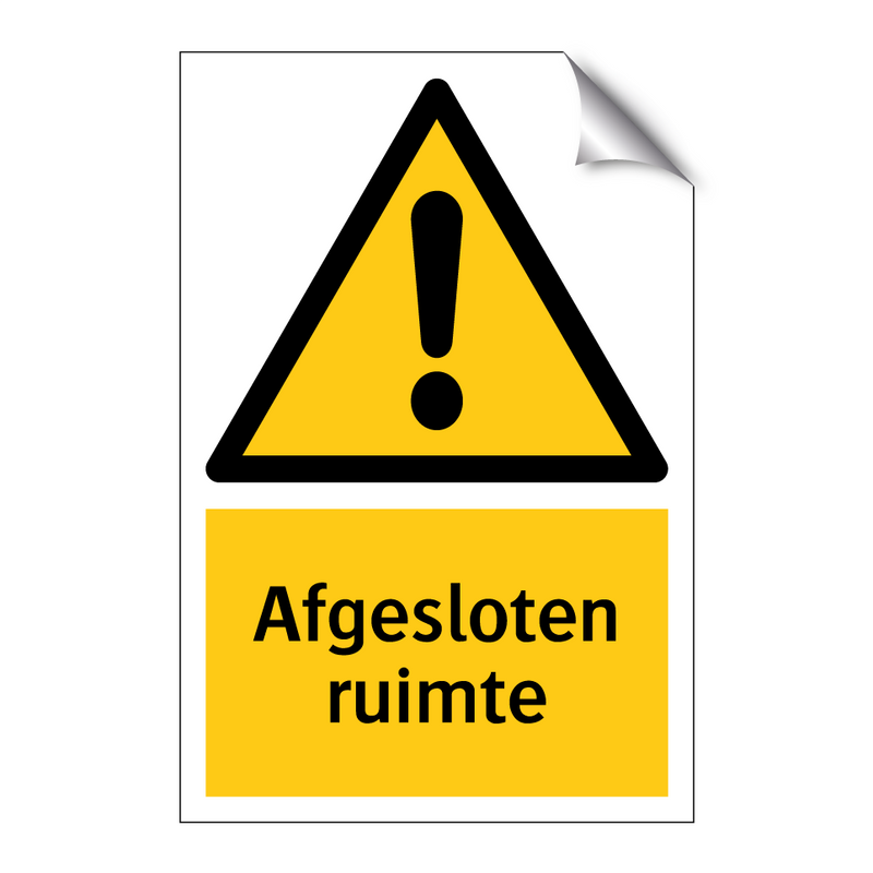 Afgesloten ruimte