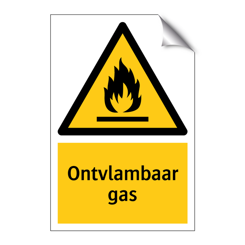 Ontvlambaar gas