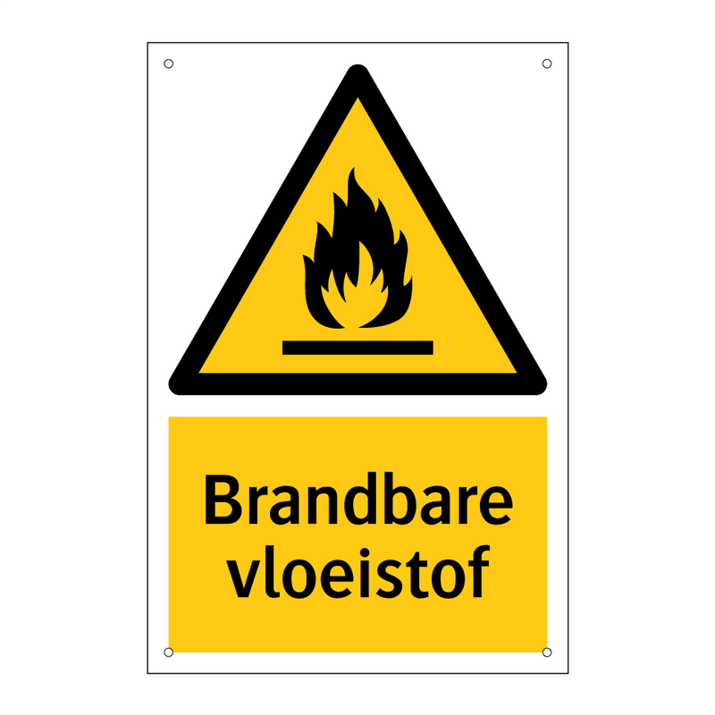 Brandbare vloeistof