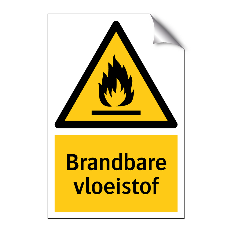 Brandbare vloeistof