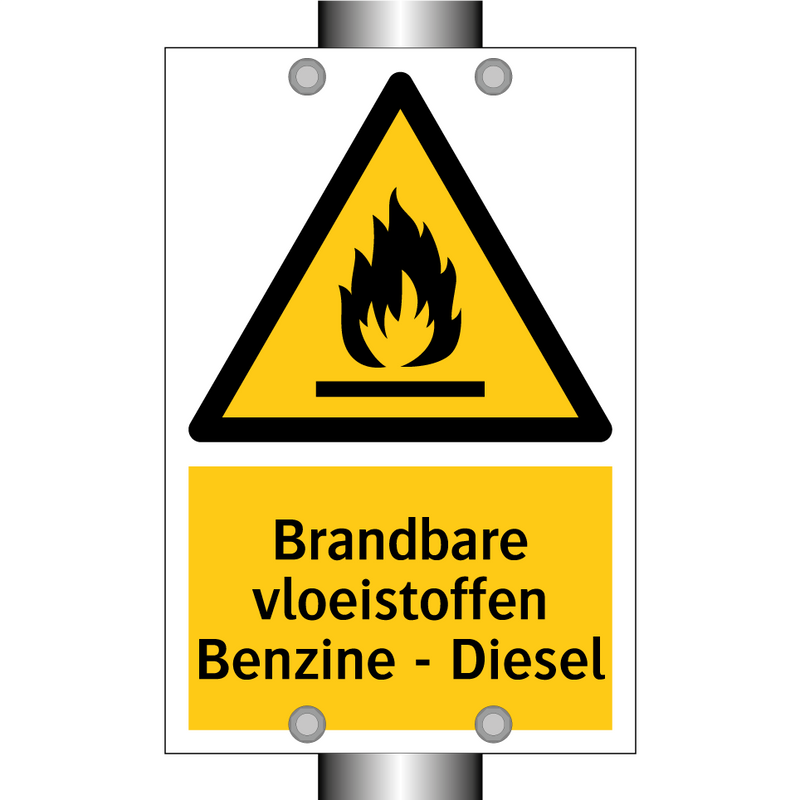 Brandbare vloeistoffen Benzine - Diesel