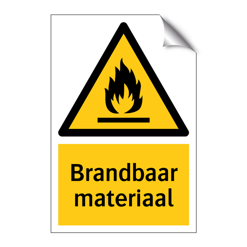 Brandbaar materiaal