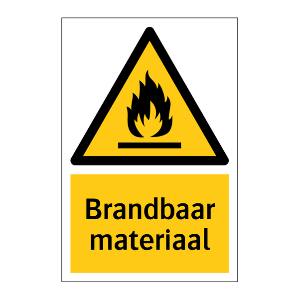 Brandbaar materiaal