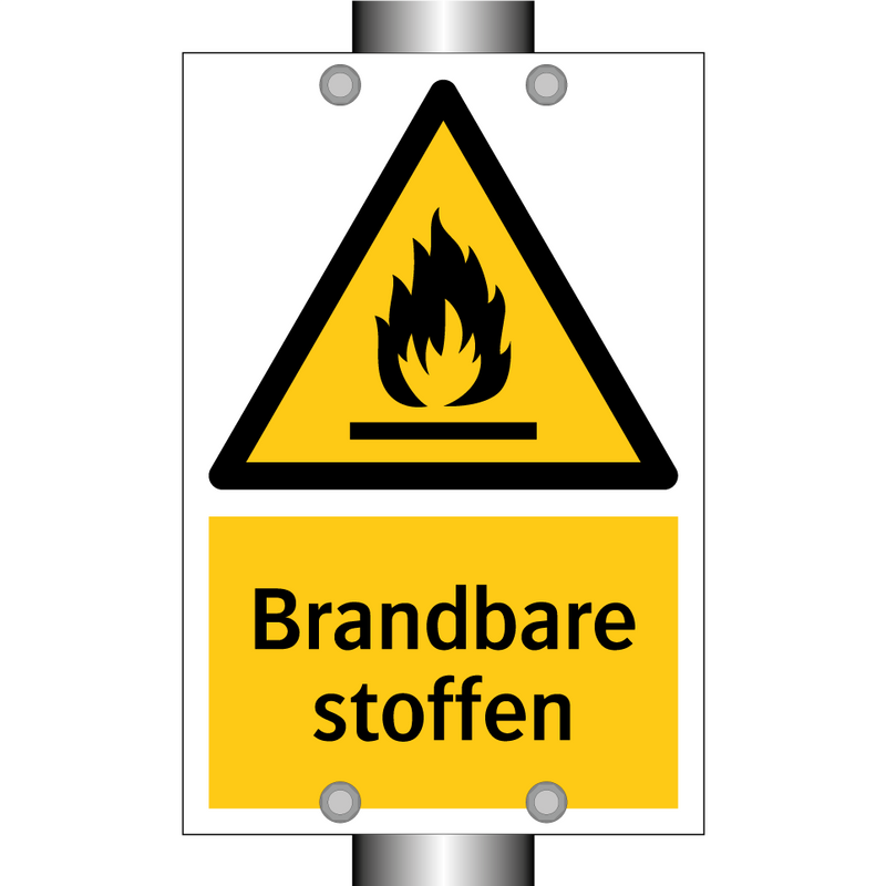 Brandbare stoffen