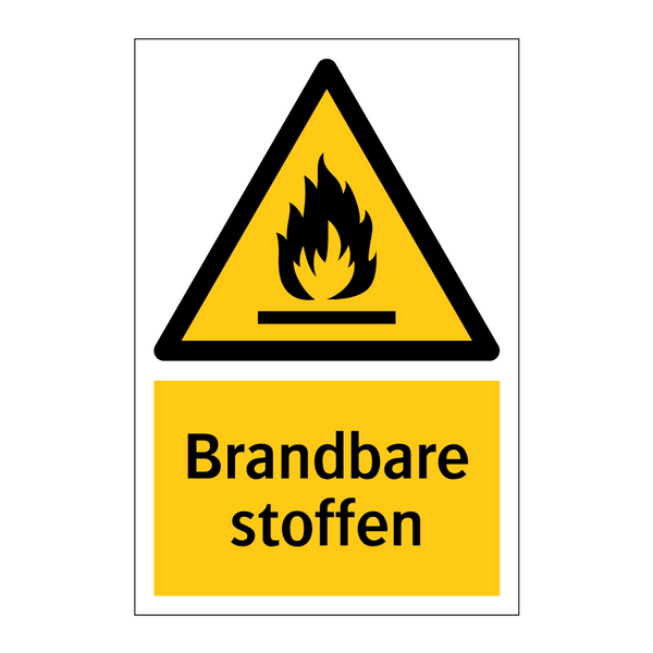 Brandbare stoffen