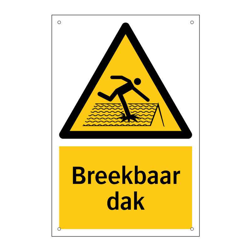 Breekbaar dak