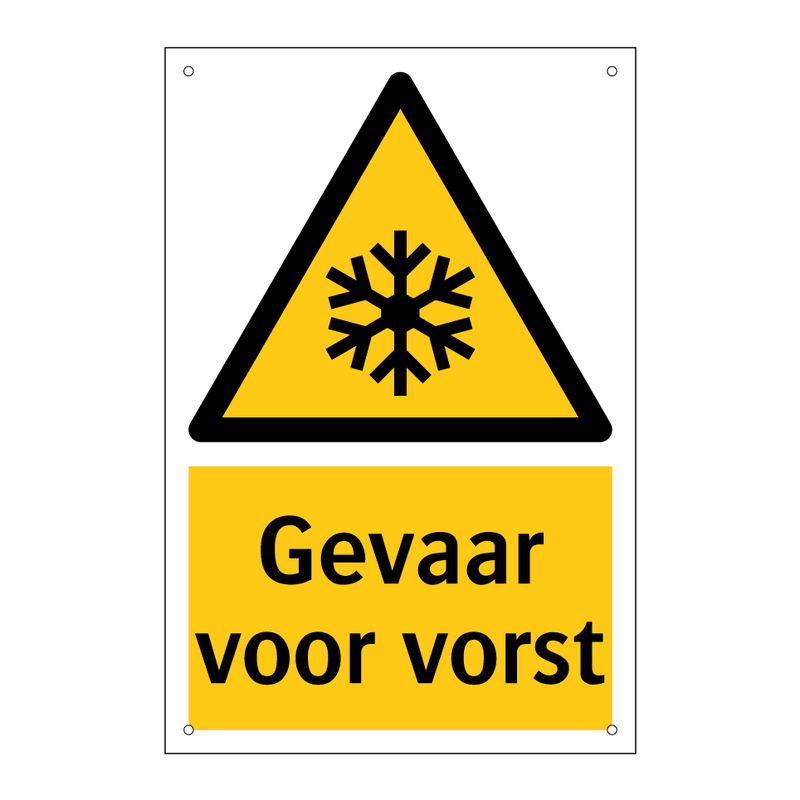 Gevaar voor vorst