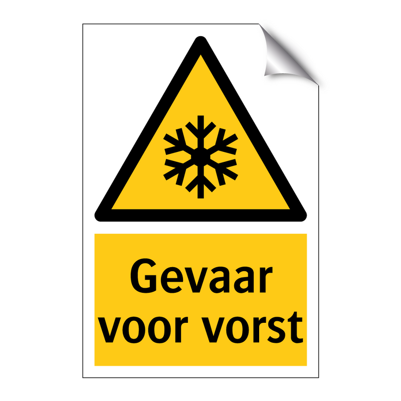 Gevaar voor vorst