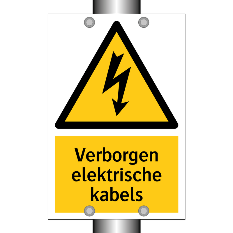 Verborgen elektrische kabels