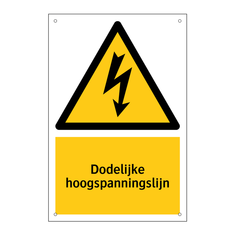 Dodelijke hoogspanningslijn