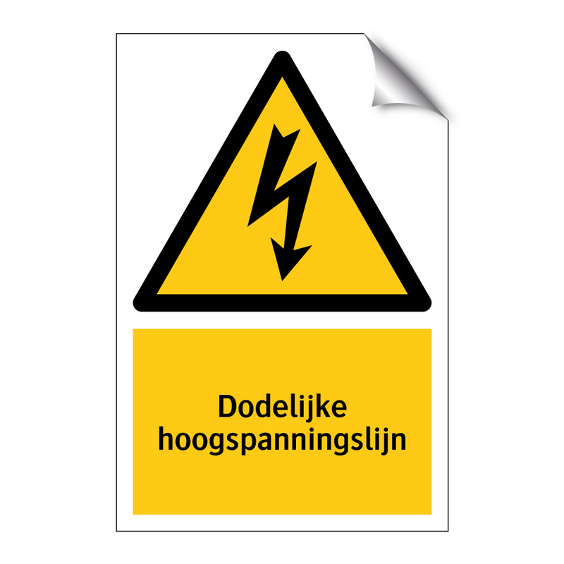 Dodelijke hoogspanningslijn