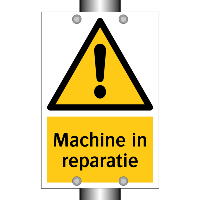 Machine in reparatie