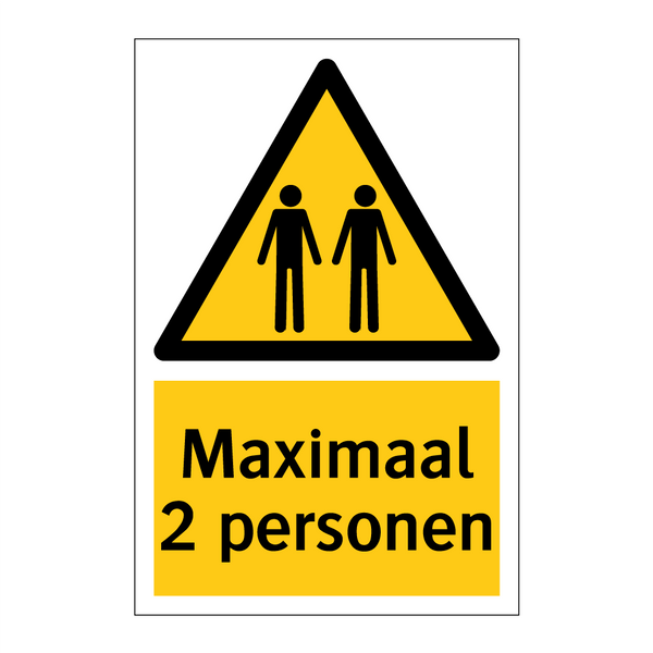 Maximaal 2 personen