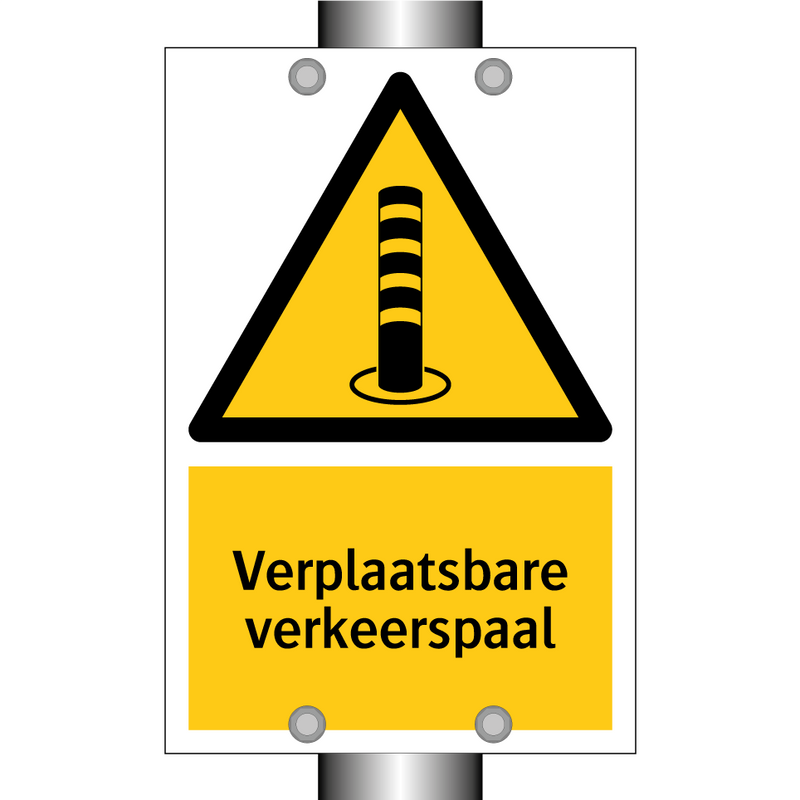 Verplaatsbare verkeerspaal