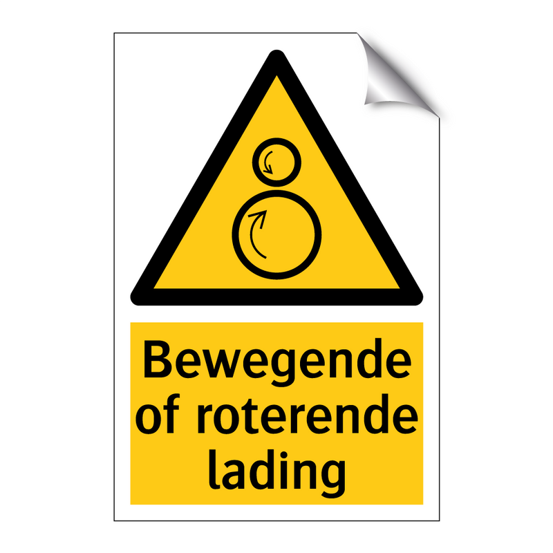 Bewegende of roterende lading