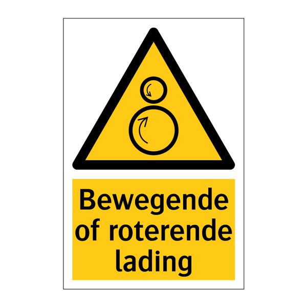 Bewegende of roterende lading