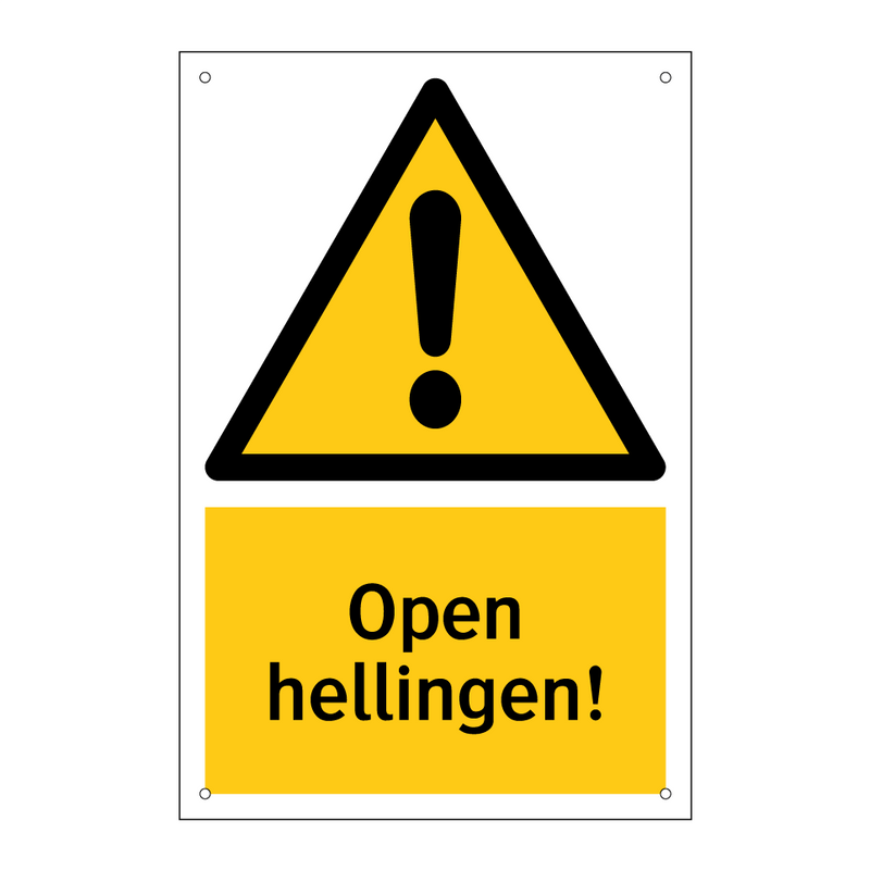 Open hellingen!