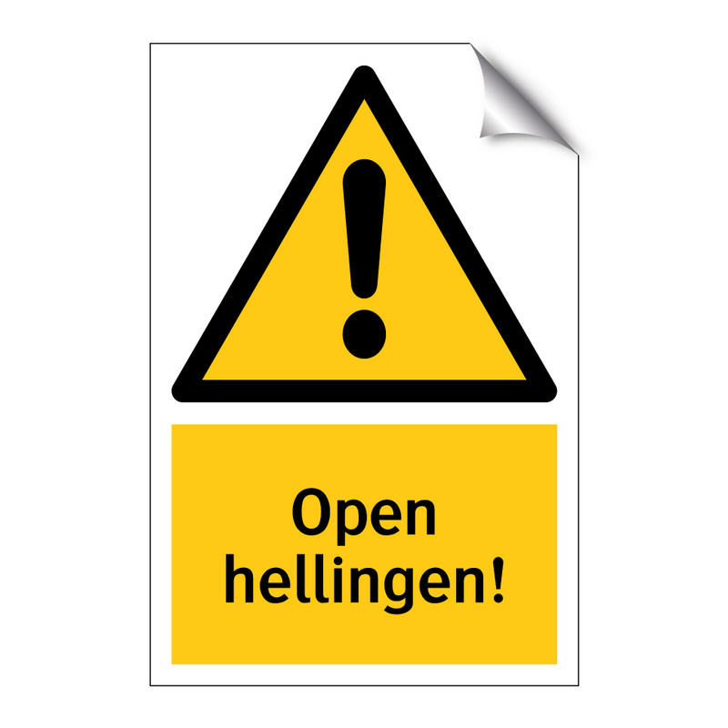 Open hellingen!