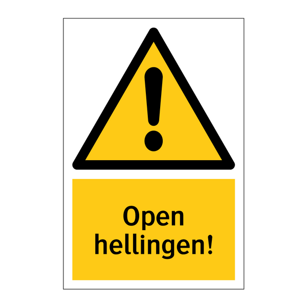 Open hellingen!