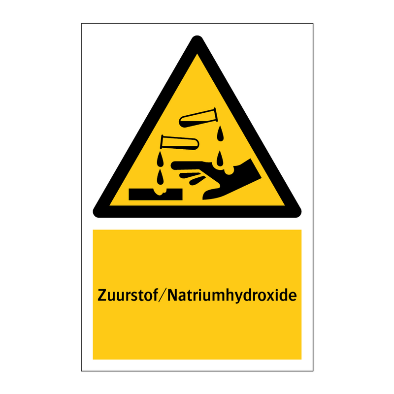 Zuurstof/Natriumhydroxide