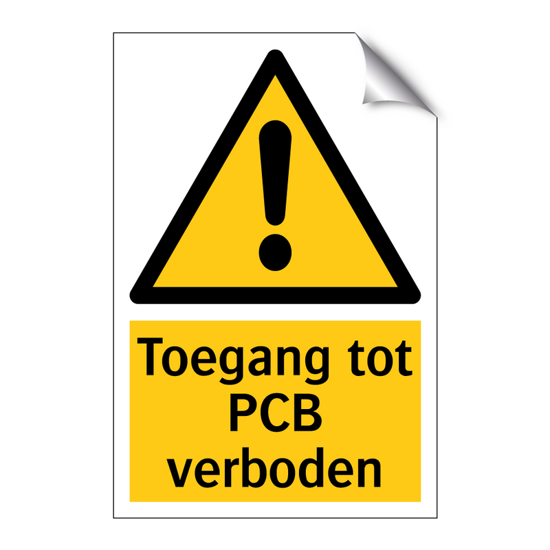 Toegang tot PCB verboden