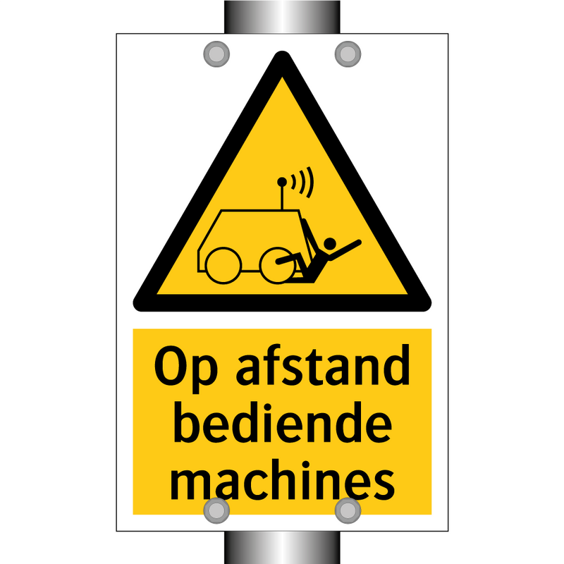 Op afstand bediende machines