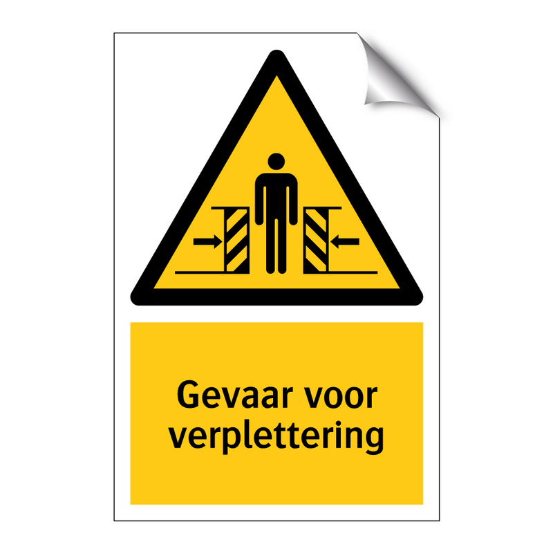 Gevaar voor verplettering