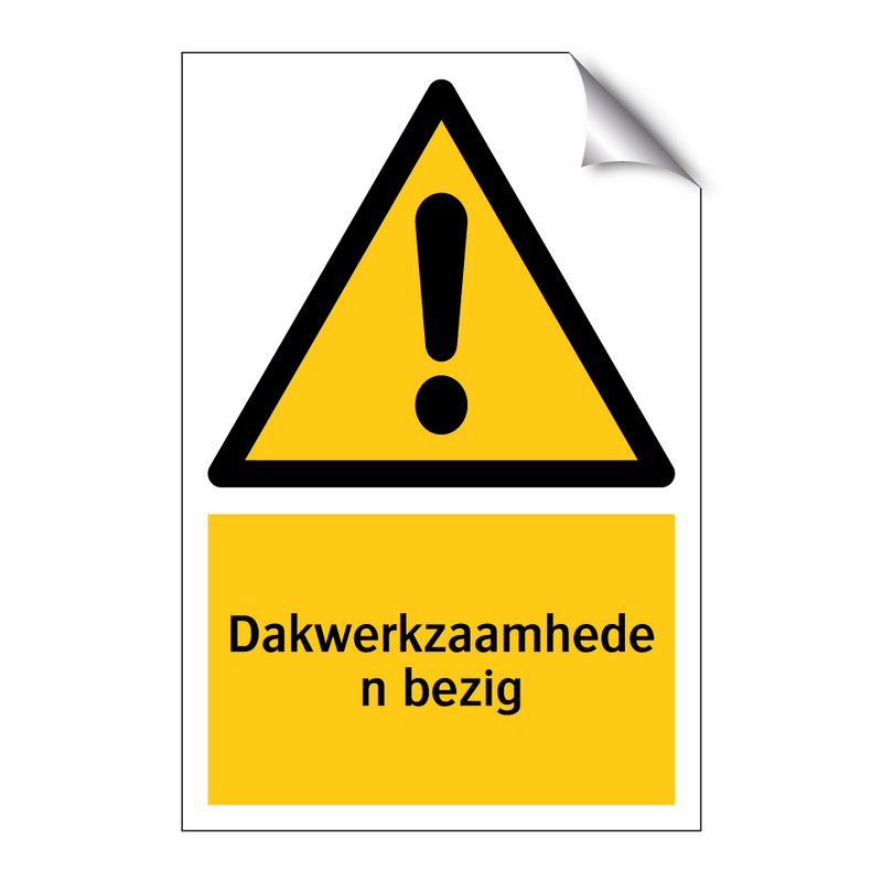 Dakwerkzaamheden bezig