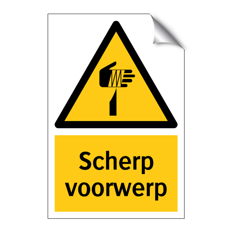 Scherp voorwerp