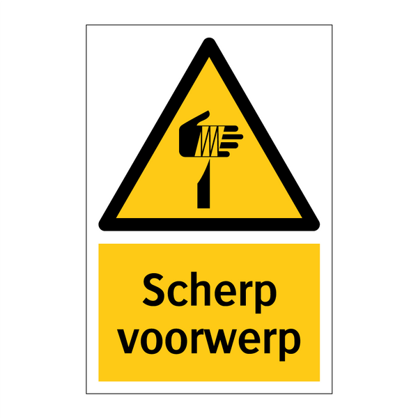 Scherp voorwerp