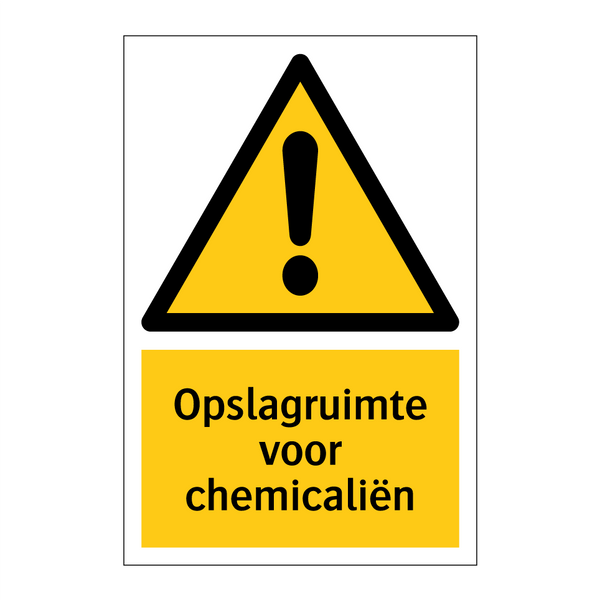 Opslagruimte voor chemicaliën