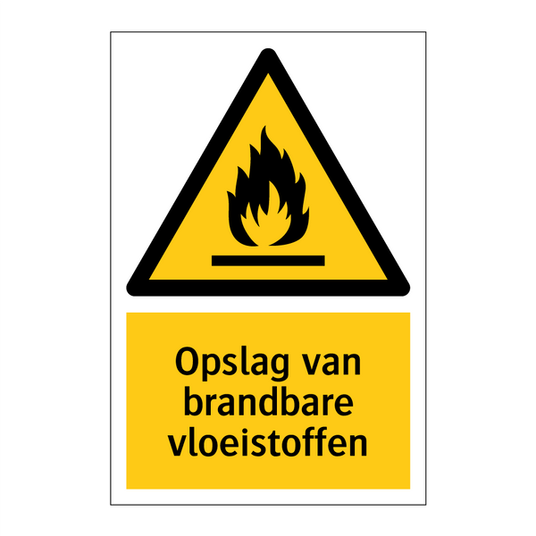 Opslag van brandbare vloeistoffen