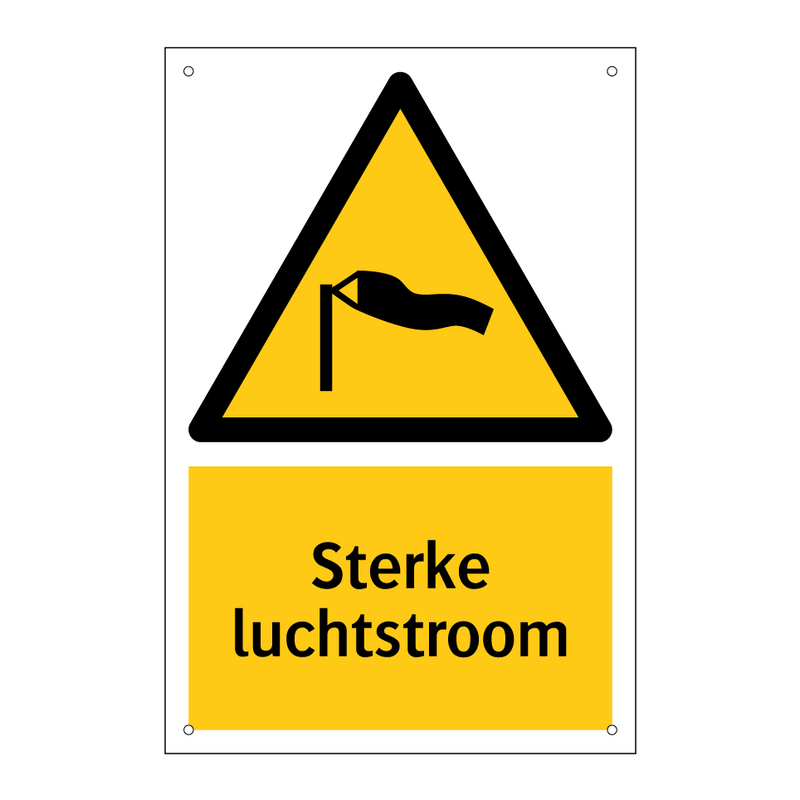 Sterke luchtstroom