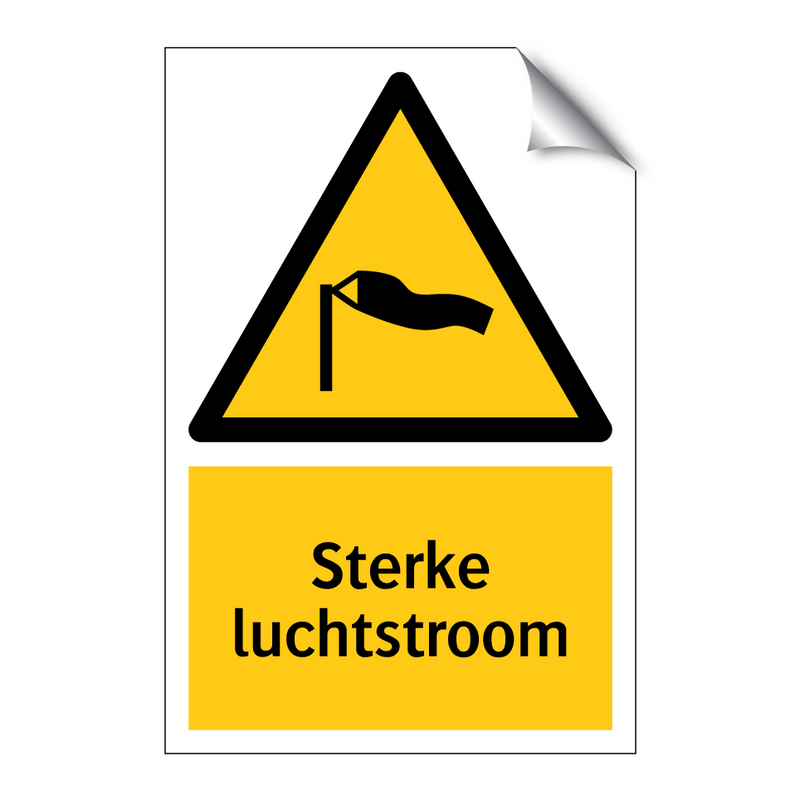 Sterke luchtstroom