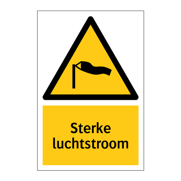 Sterke luchtstroom