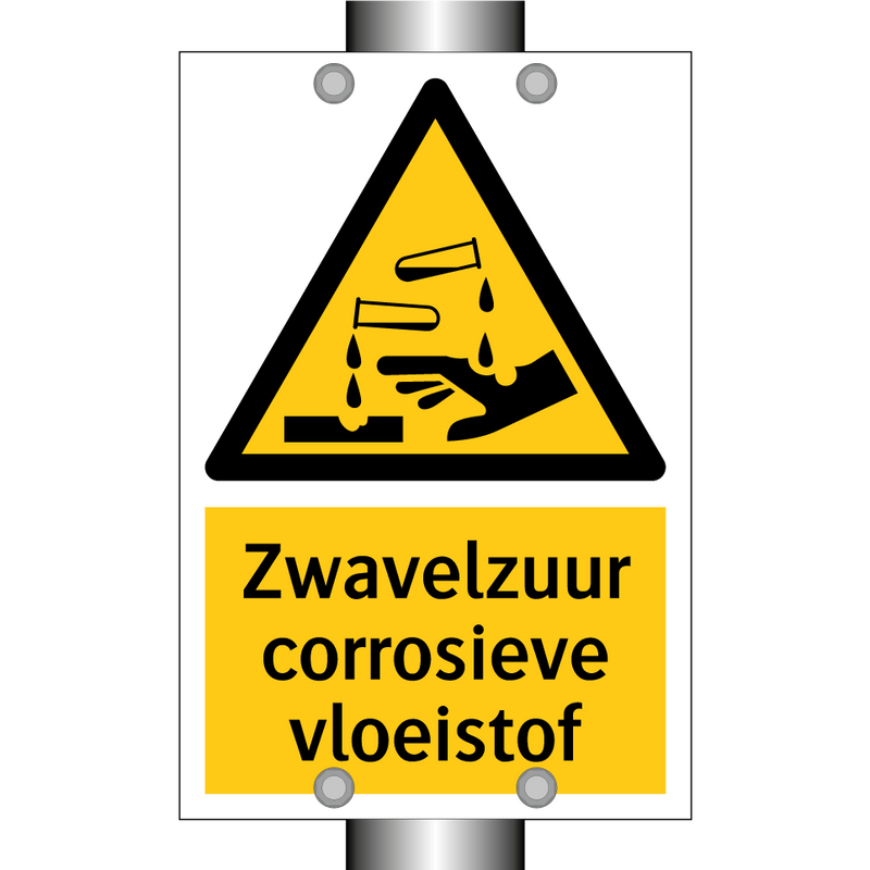 Zwavelzuur corrosieve vloeistof