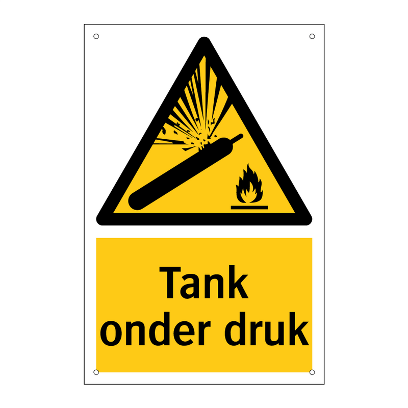 Tank onder druk