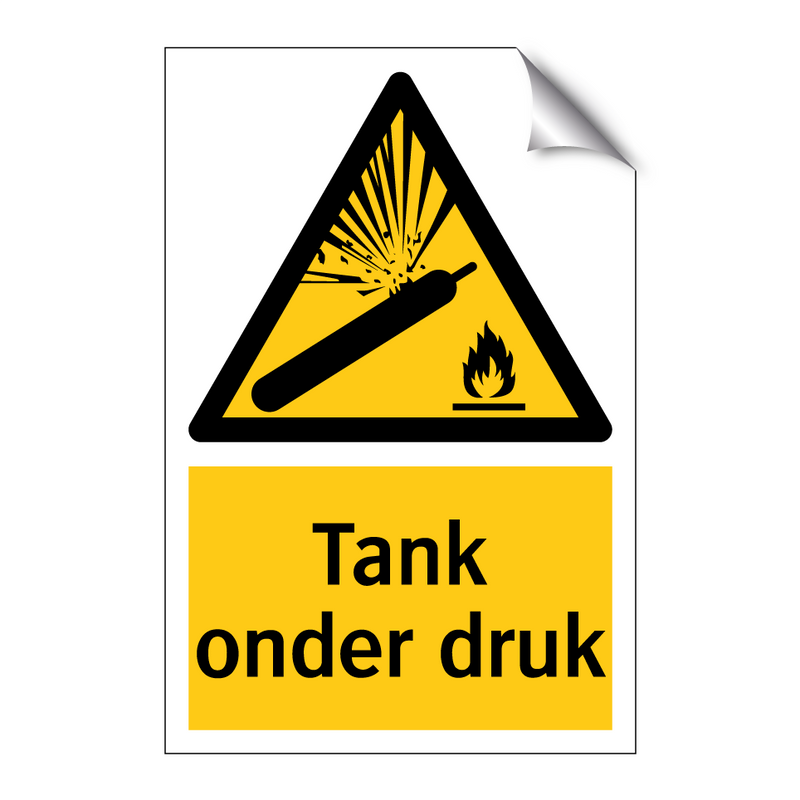 Tank onder druk