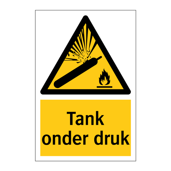 Tank onder druk